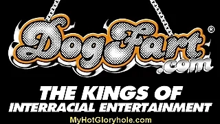 Sexy babe enjoying gloryhole 33