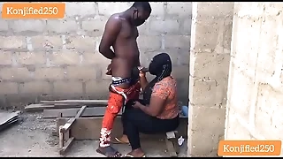 Sexy Nigerian Thick MILF fucked publicly Harveyxbush