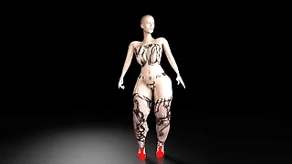 Big Butt Booty 3D Models